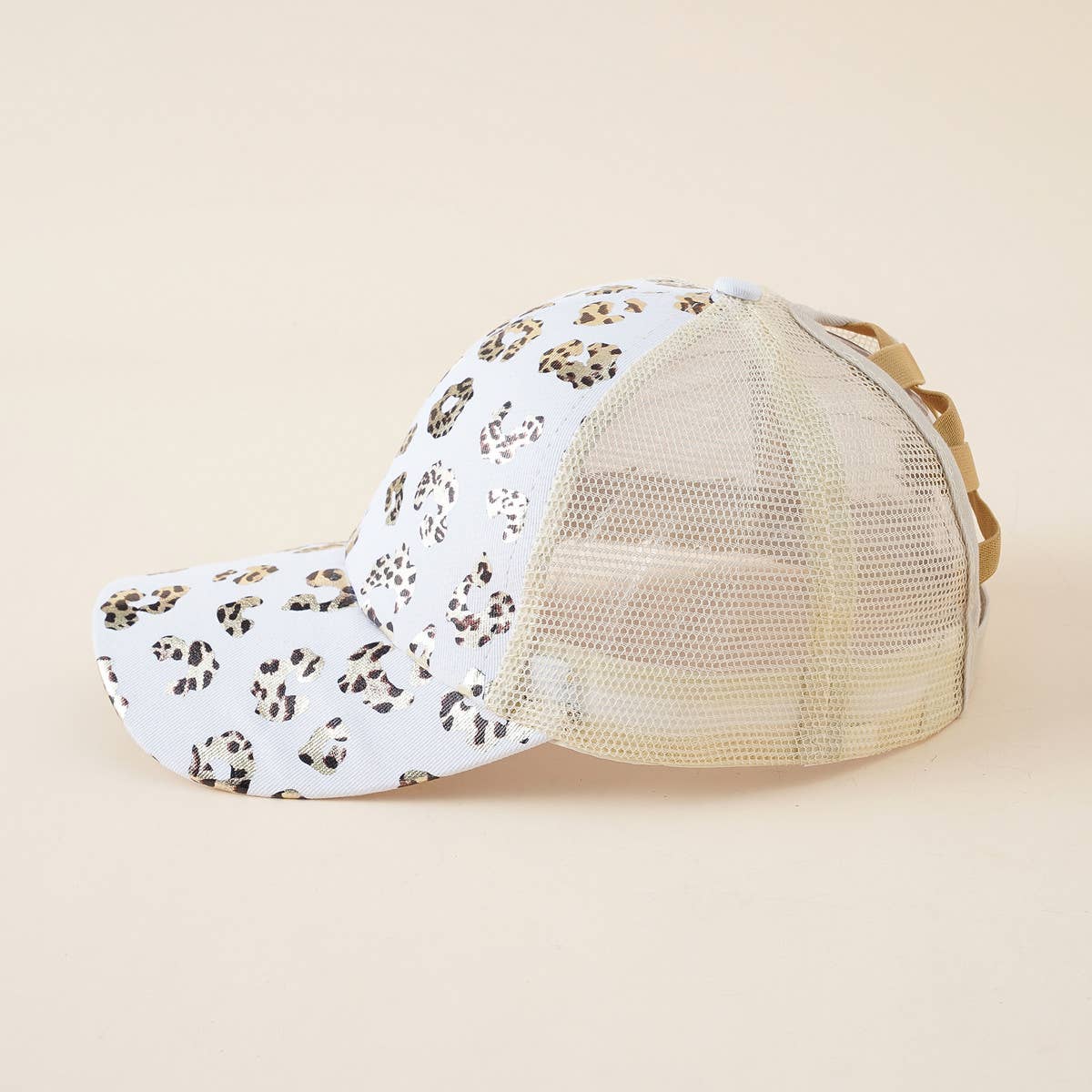 SUMMER LEOPARD PRINT BASEBALL CAP_CWAH1403