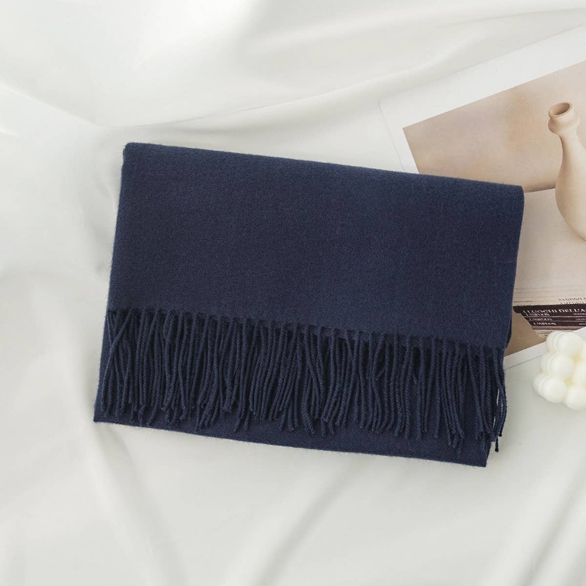 COZY SOLID COLOR WINTER SCARF WITH FOR WOMEN_CWASC0991