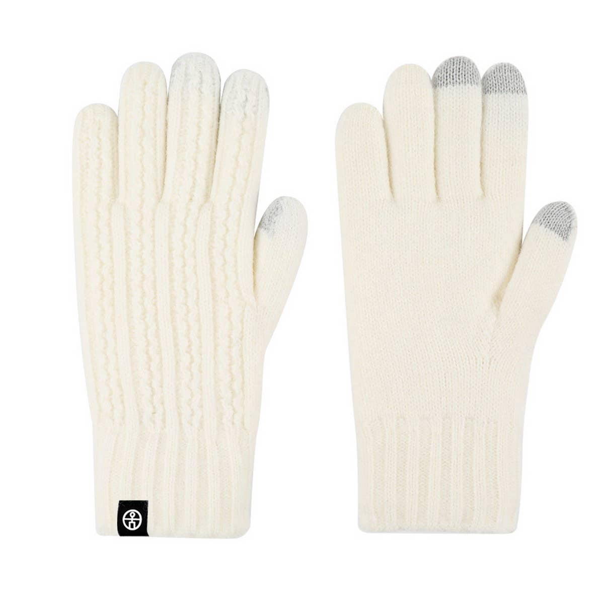 OUTDOOR COLD PROOF SOLID COLOR KNITTED GLOVES_CWAG0396