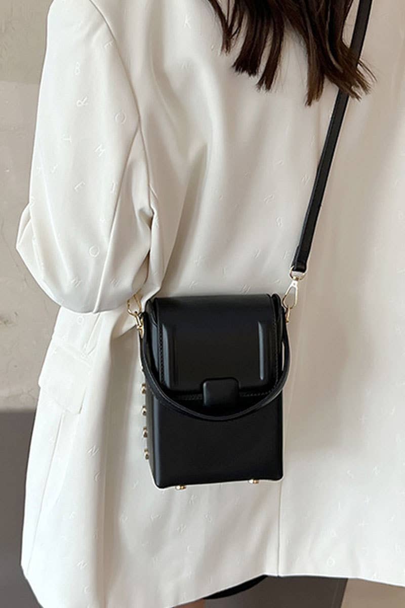 SQUARE BOX PHONE CROSS BAG_CWAB0467