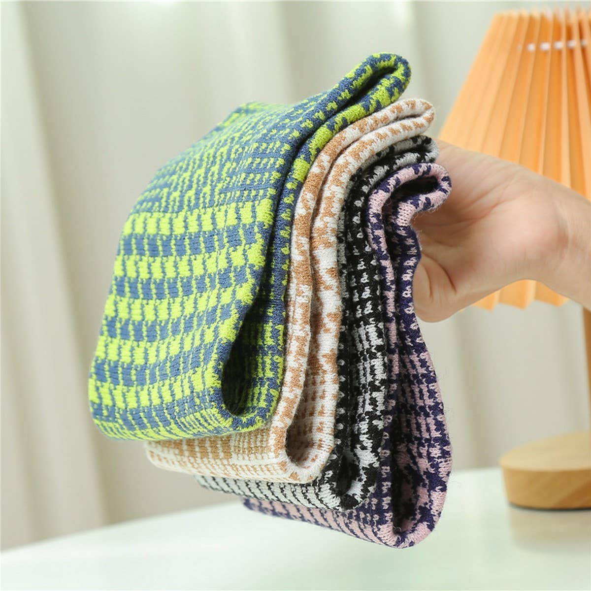 2024 NEW FASHION HOUNDSTOOTH NECK GAITER_CWASC1047