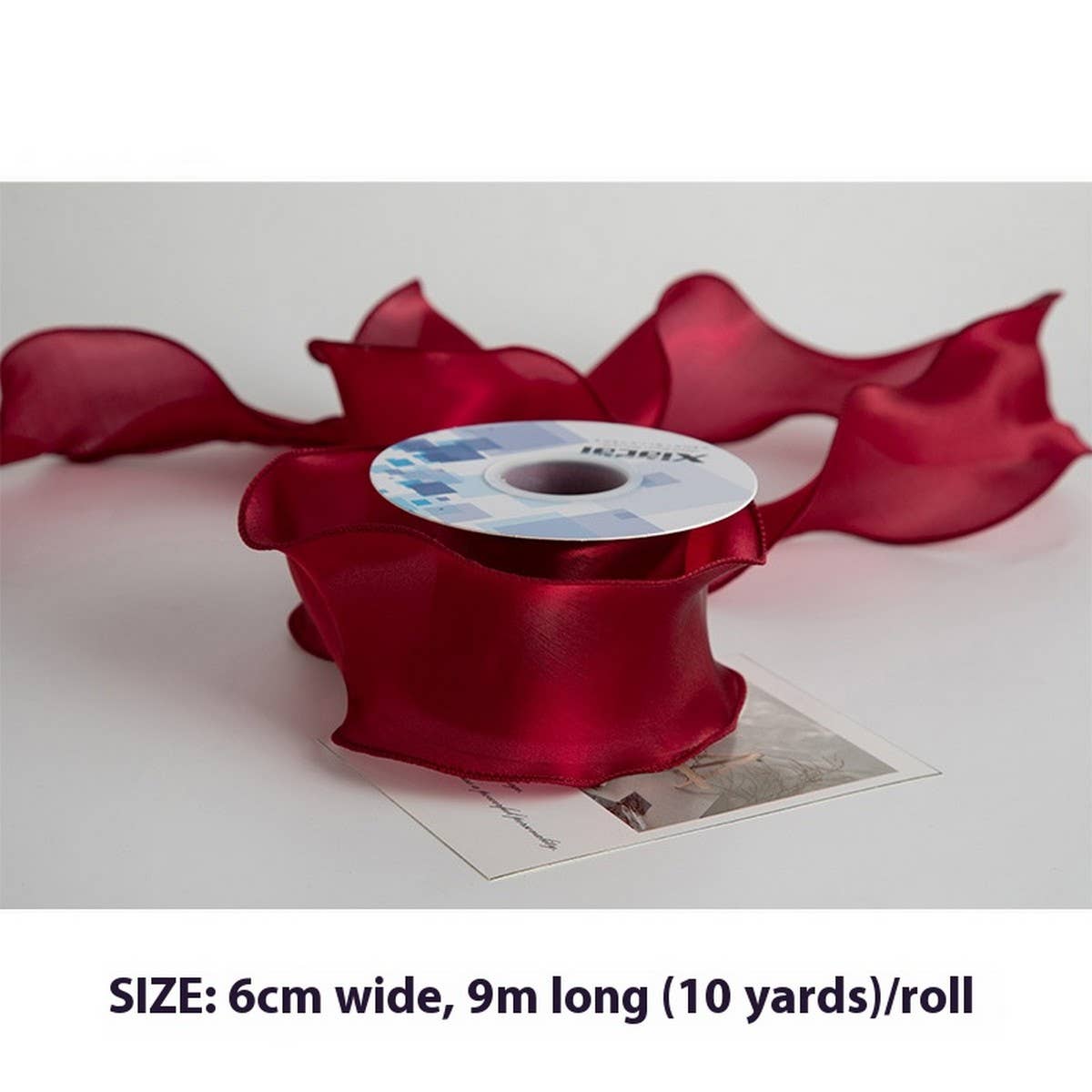 COLORFUL PEARLESCENT EDGE YARN DIY RIBBON_CWMM5761