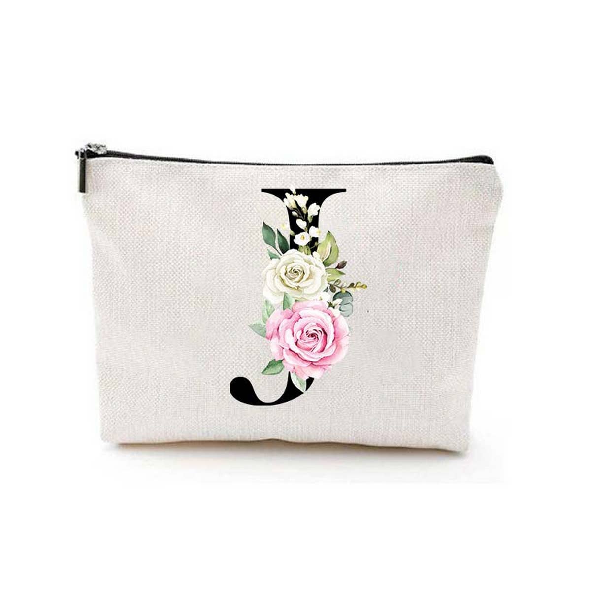 SIMPLE DOUBLE SIDED PRINTED ZIPPER COSMETIC BAG_CWAB2251