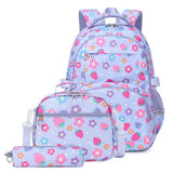 BACKPACKS FOR SCHOOL 3 PIECE STRAWBERRY SET_CWAB5480