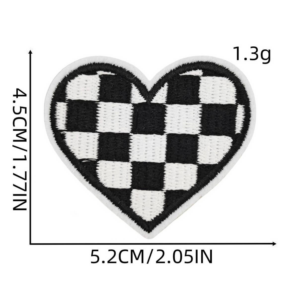 NEW CREATIVE COLORFUL LOVE EMBROIDERY PATCH_CWMM4058