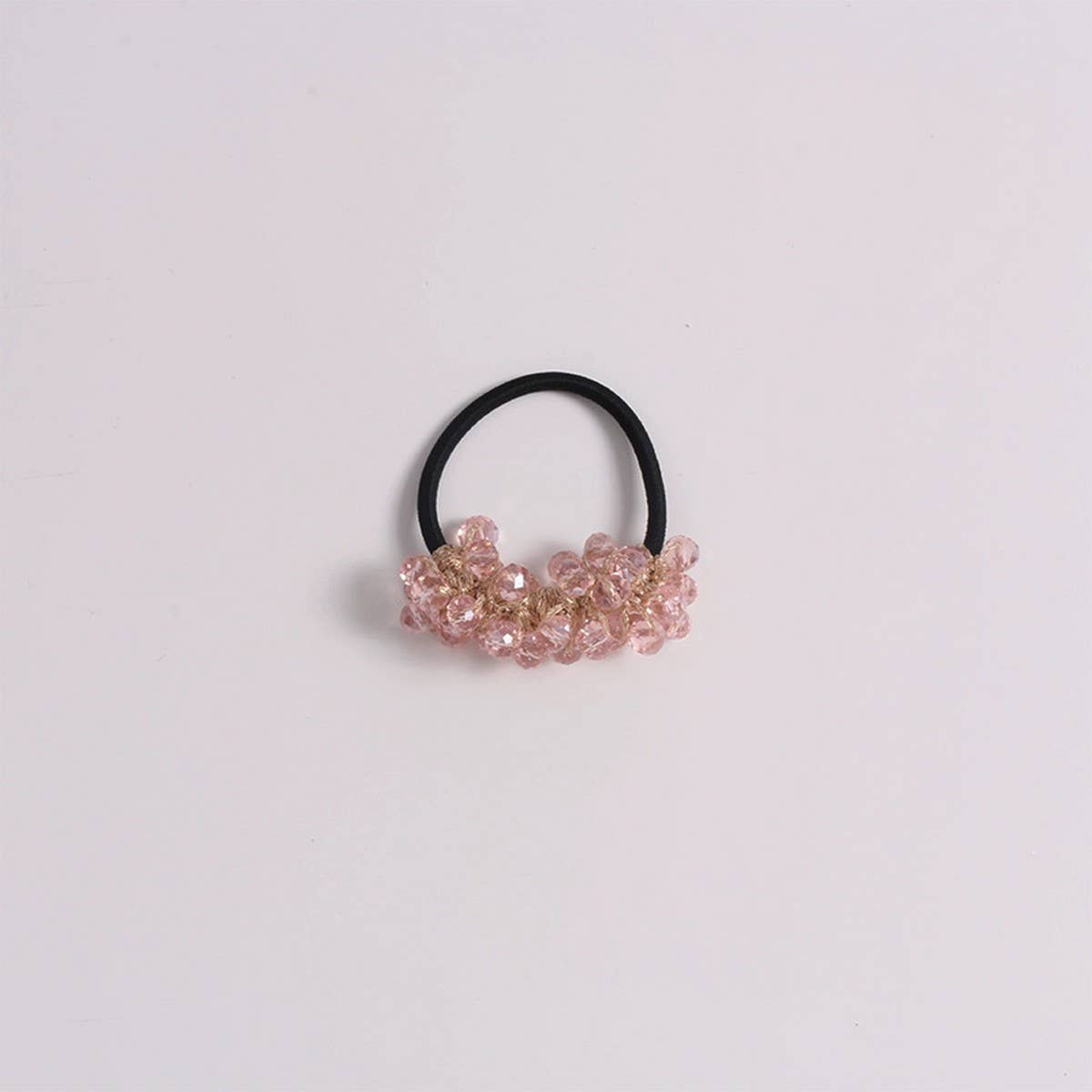 CRYSTAL HAIR BAND ELASTIC HIGH STRENGTH HAIR TIE_CWAHA6871