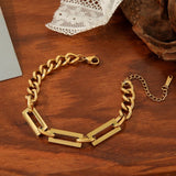 Versatile Thick Metal Chain Heavy Duty Bracelet_Cwmm3735