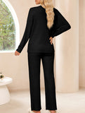 Casual knitted leisure suit for self-improvement