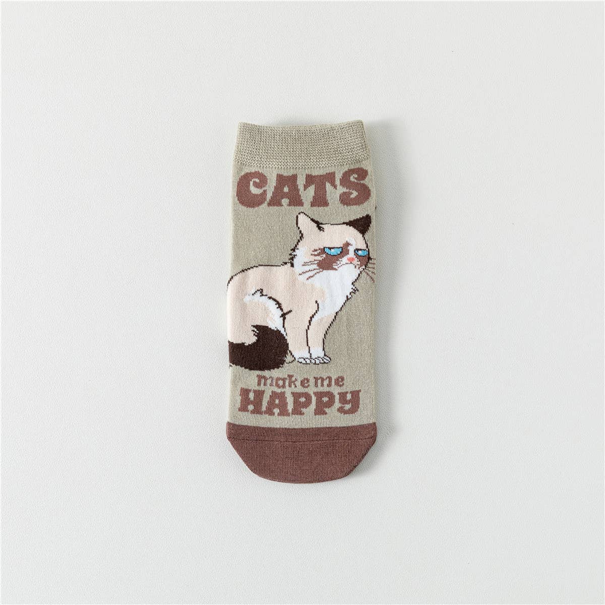 Women Cartoon Animal Cat Socks_Cwms0945