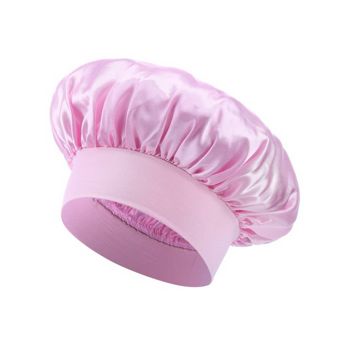 Cwaha6428_Wide-Brimmed Elastic Nightcap