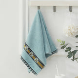 PURE COTTON FACE WASH SOFT PLAIN JACQUARD TOWEL_CWMM2319