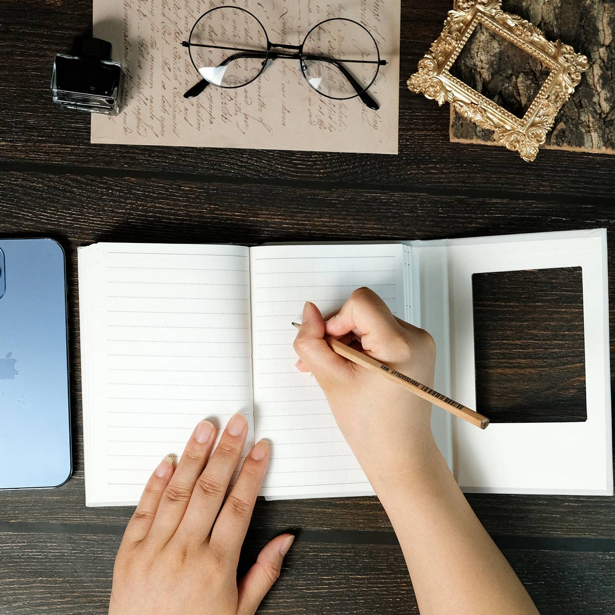 PERSONALIZED CREATIVE HARDCOVER THICK NOTEBOOK_CWMM1852