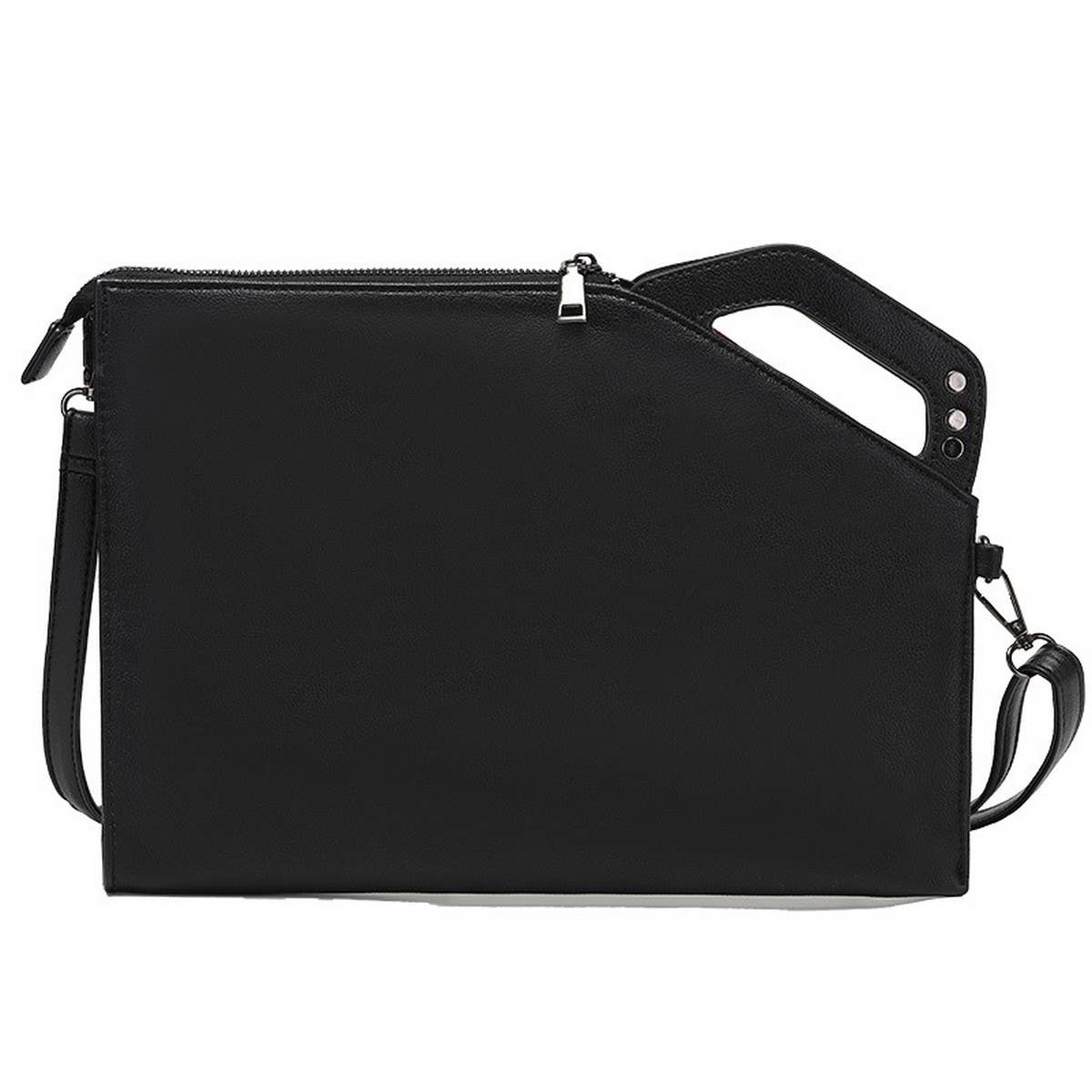 RETRO PRINTED RIVET DECORATION SHOULDER BAG HANDBAG_CWAB1478