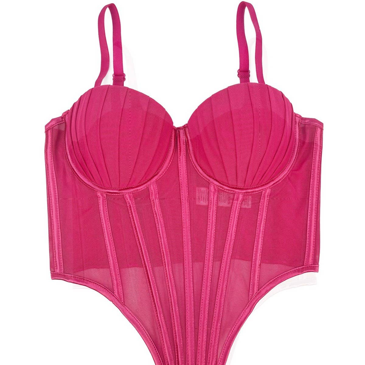 PREMIUM PLEATED HERRINGBONE CORSET WITH COASTERS_CWMM4132