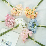 FAUX 27 HEAD ROSE BOUQUET FOR WEDDING HANDHELD_CWMM6585