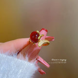 FASHIONABLE SIMPLE AND VERSATILE ADJUSTABLE RING_CWAJE1992