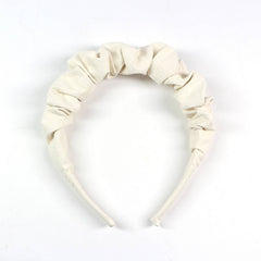 SIMPLE PLEATED SOLID COLOR HEADBAND_CWAHA0976