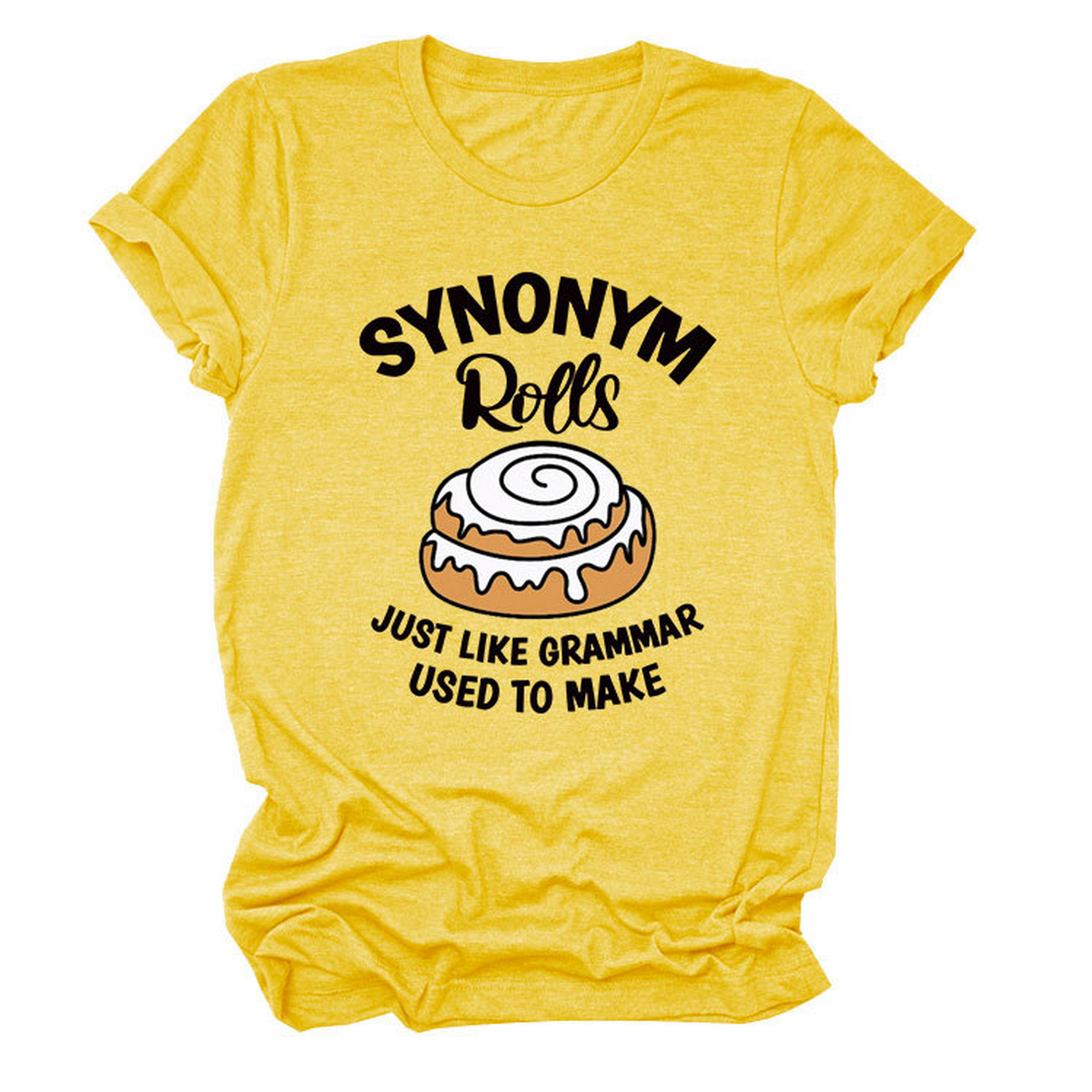 LOOSE FIT WOMEN S T SHIRT WITH CUTE GRAPHIC _CWTTSL0486