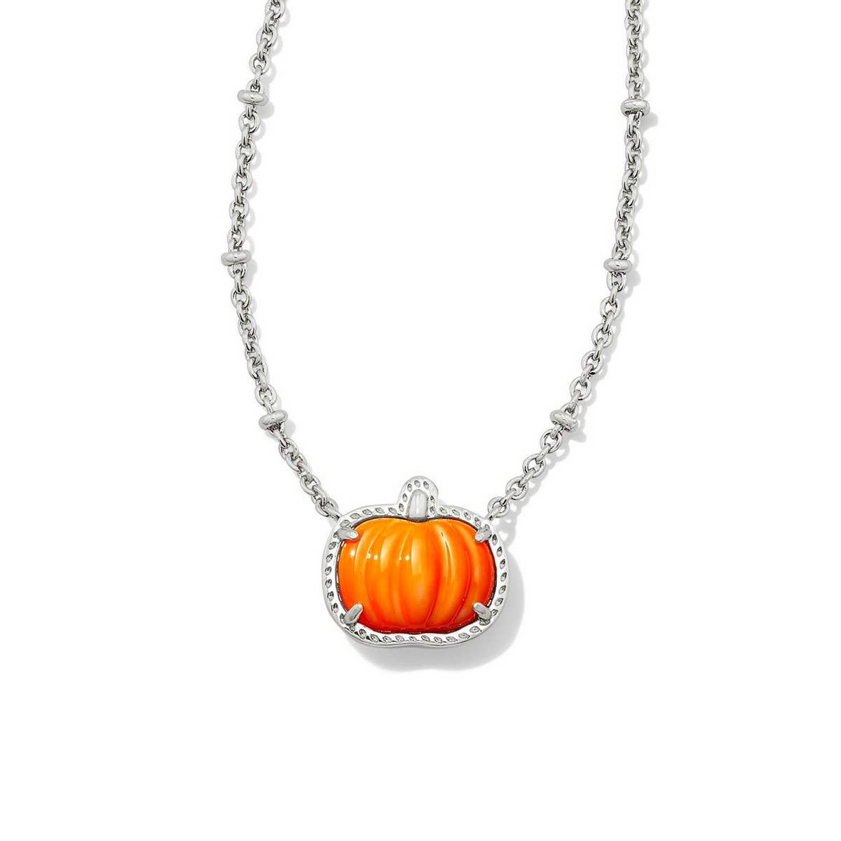 New Personalized Pumpkin Texture Necklace_Cwmm3792