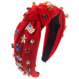 CASUAL KNOT WIDE DIAMOND HEADBAND_CWAHA1780