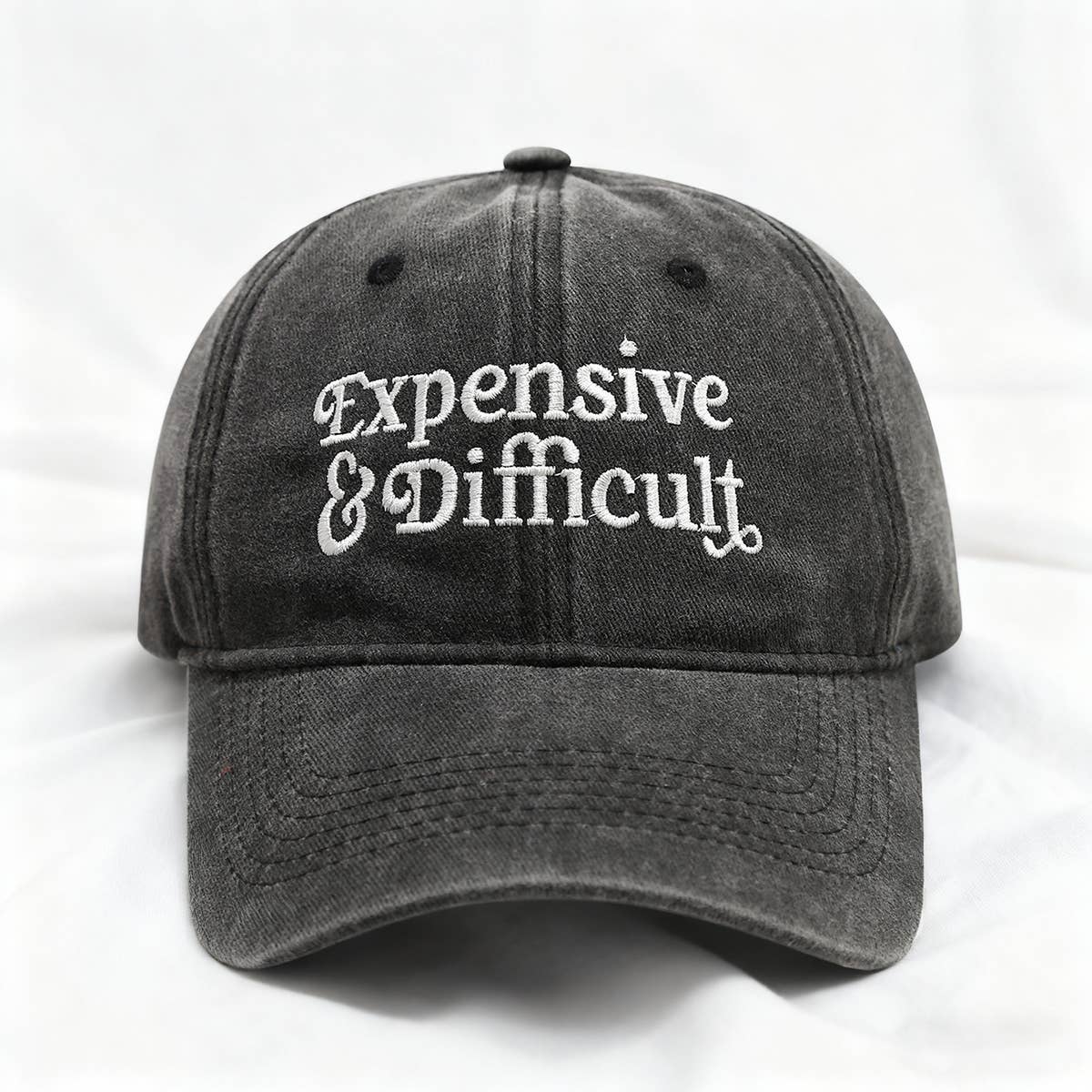 Stylish Soft Brim Baseball Cap With Letter_Cwah04608