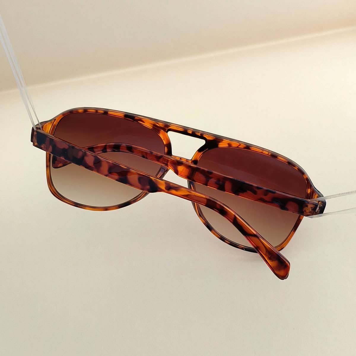 Vintage Double Bridge Aviator Sunglasses_Cwasg0113