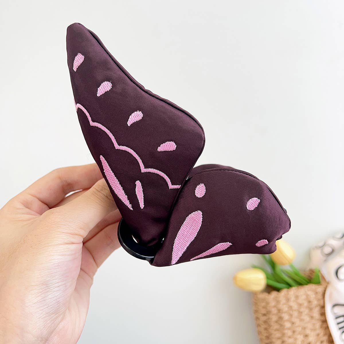 Sweet Butterfly Hair Claw Clip Fashion Accessory_Cwaha07372