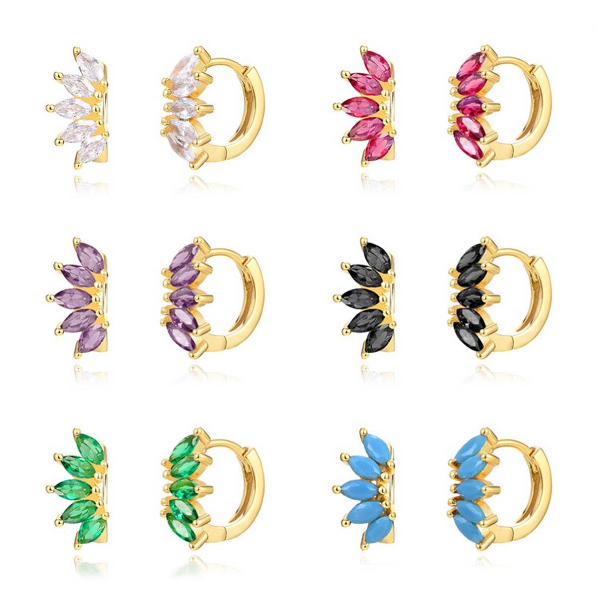 Versatile Symmetrical Statement Earrings