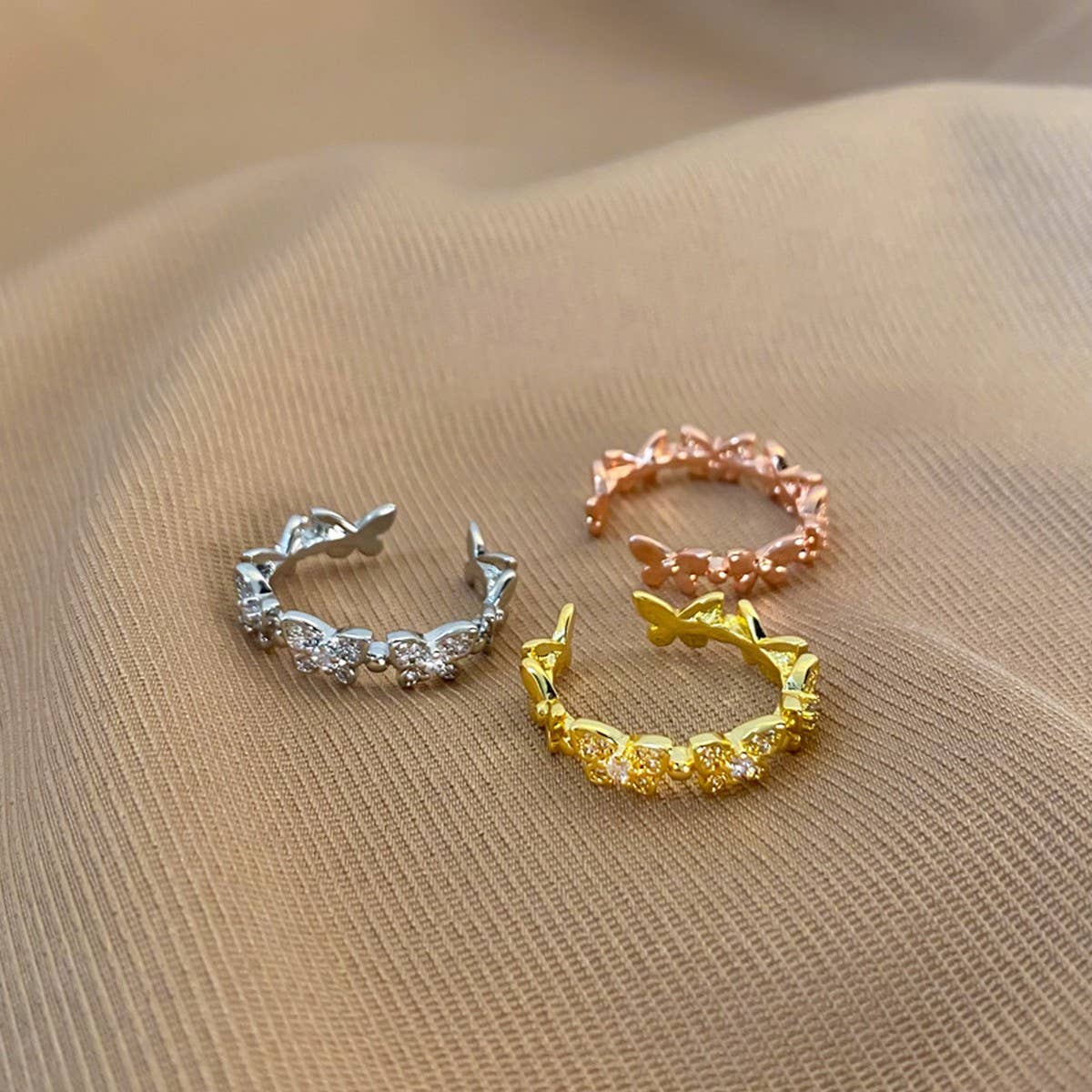 FASHIONABLE AND HIGH END BUTTERFLY ZIRCON RING_CWAJE3103