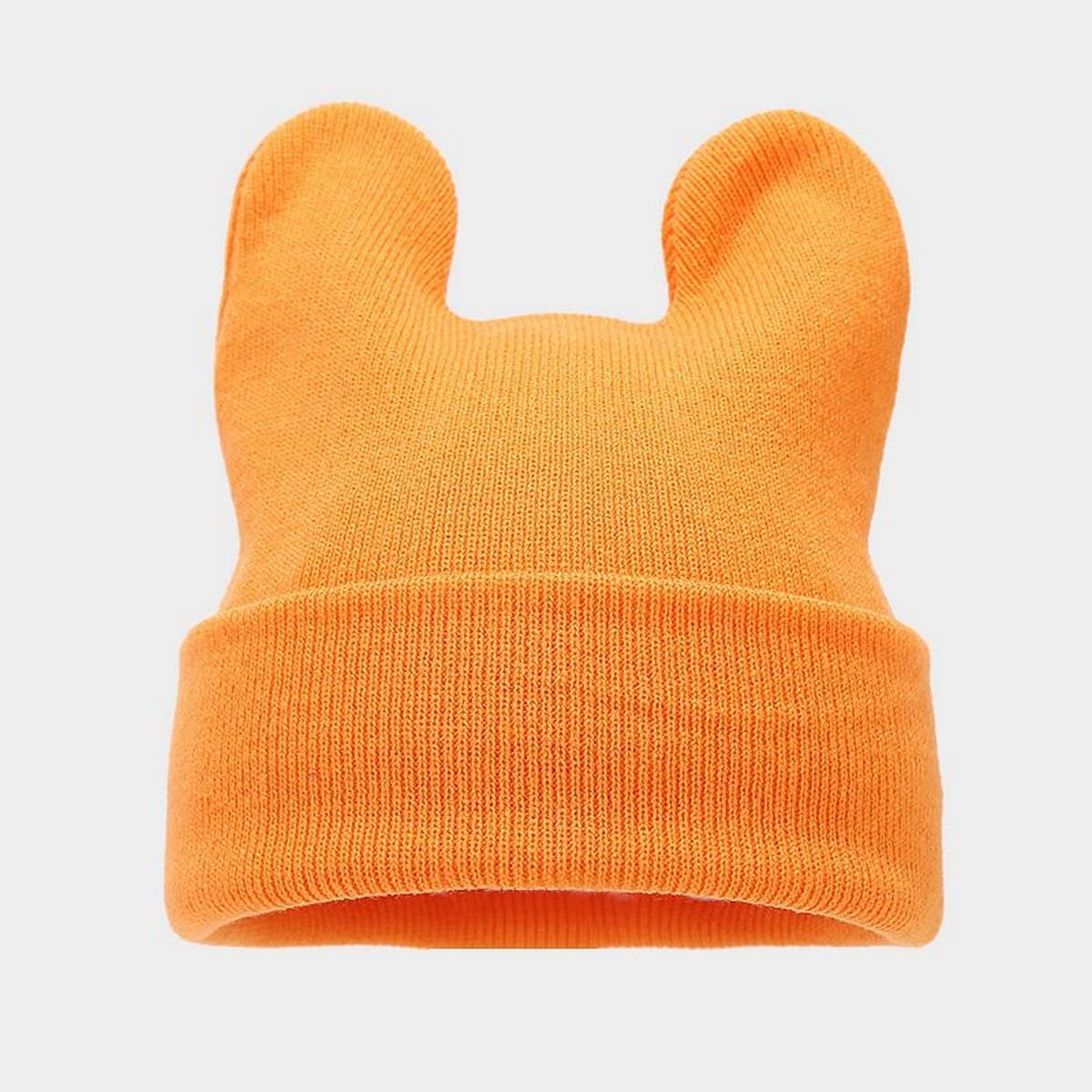 CUTE CARTOON AUTUMN AND WINTER WARM KNITTED HAT_CWAH2117