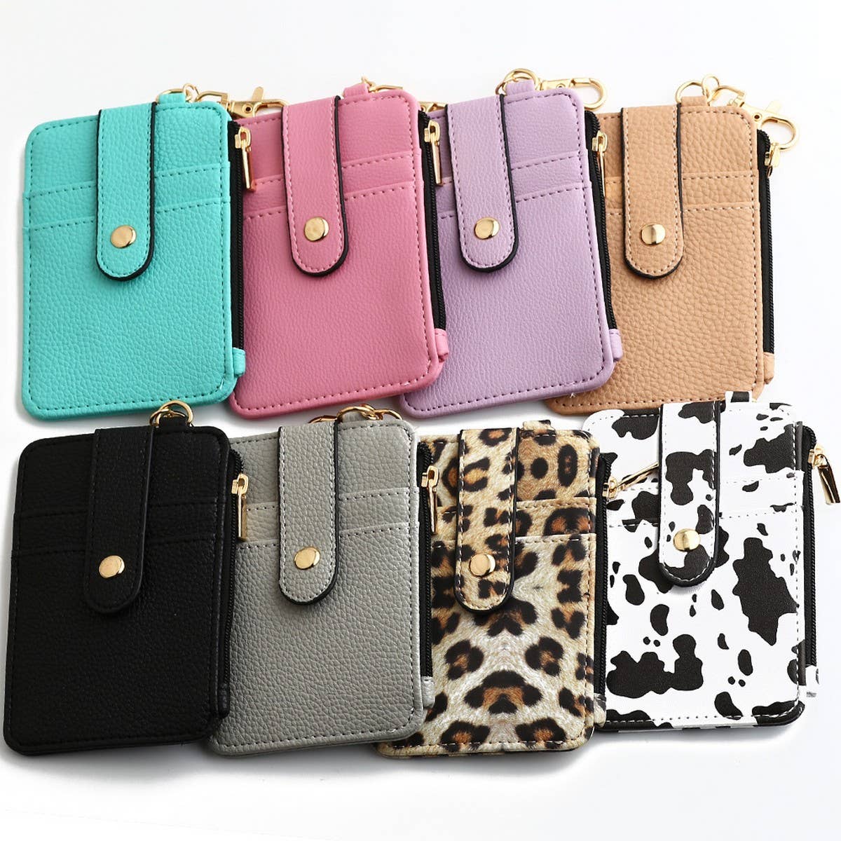 FOLDING VERTICAL ZIPPER CARD WALLET_CWAJE0667