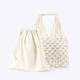 MESH HOLLOW HAND HELD WOVEN BEACH BAG_CWAB4670