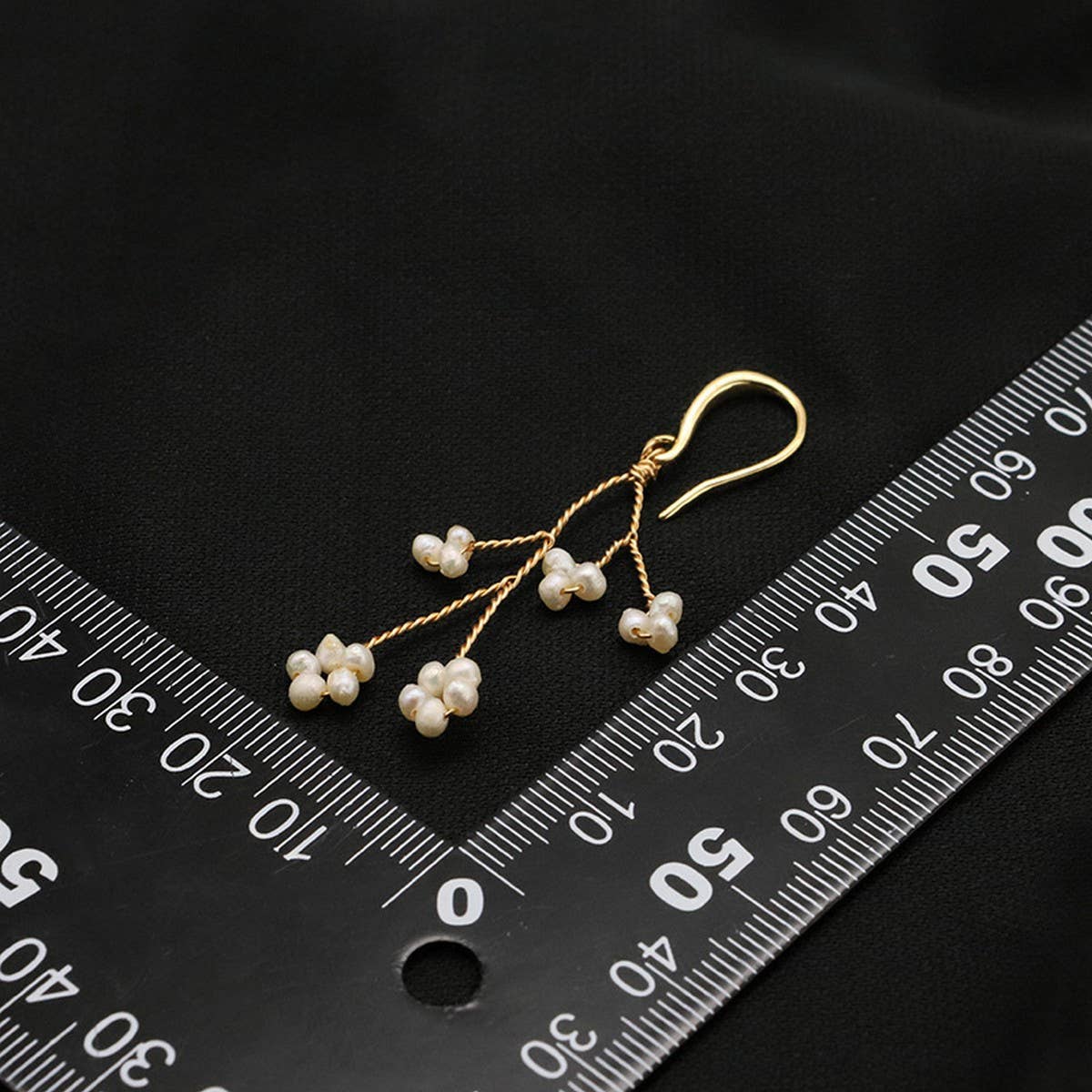 NEW HIGH END FASHION LONG PEARL EARRINGS_CWAJE3795