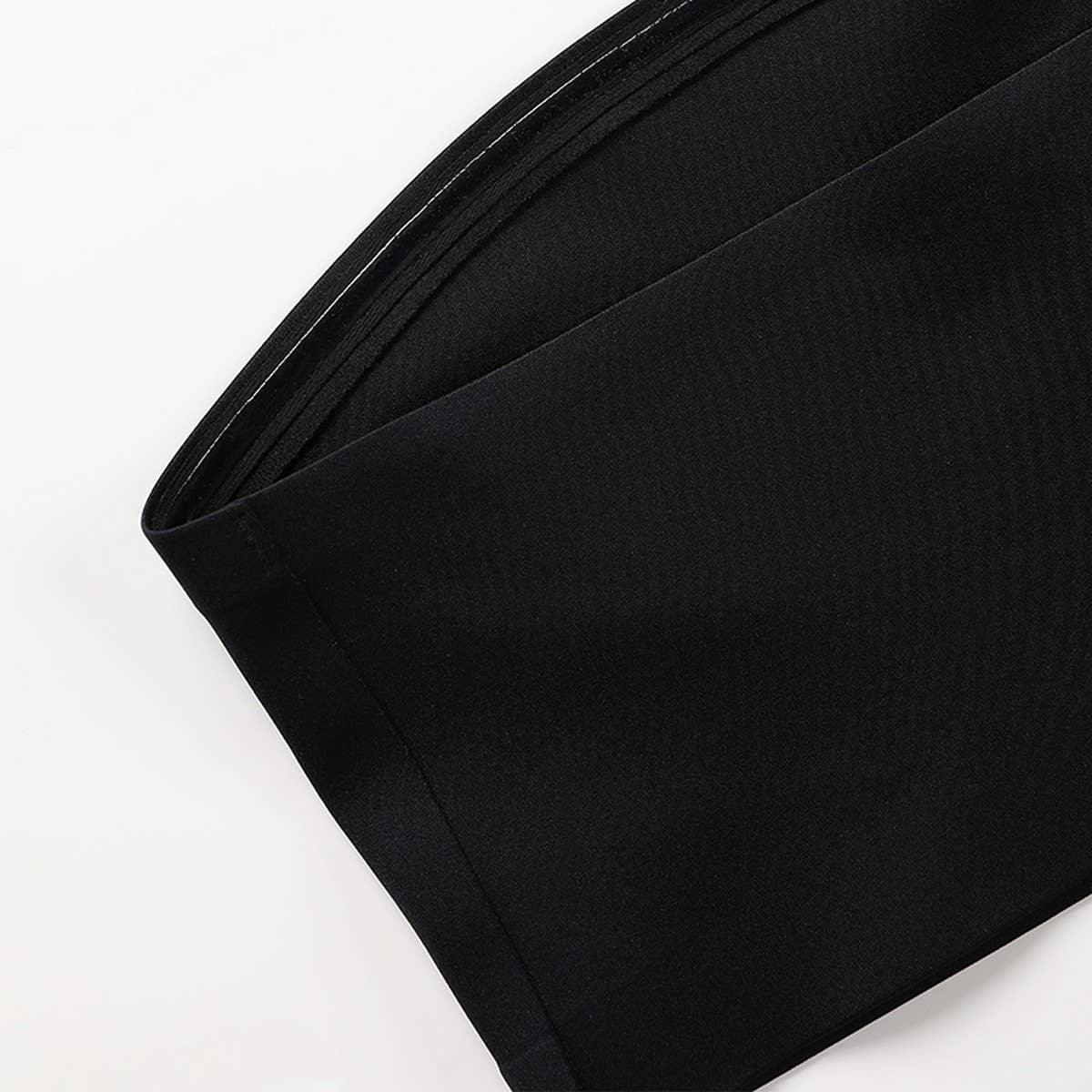 SEAMLESS PLUS SIZE CHEST WRAP STYLE GATHERING BRA_CWMU0088