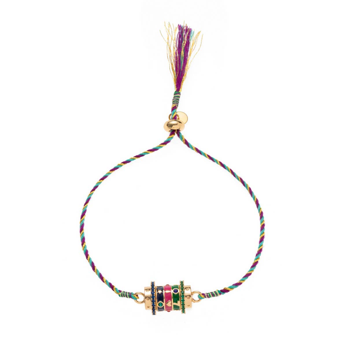 LITERARY STAR TAROT PENDANT COLORED BRACELET_CWMM5524