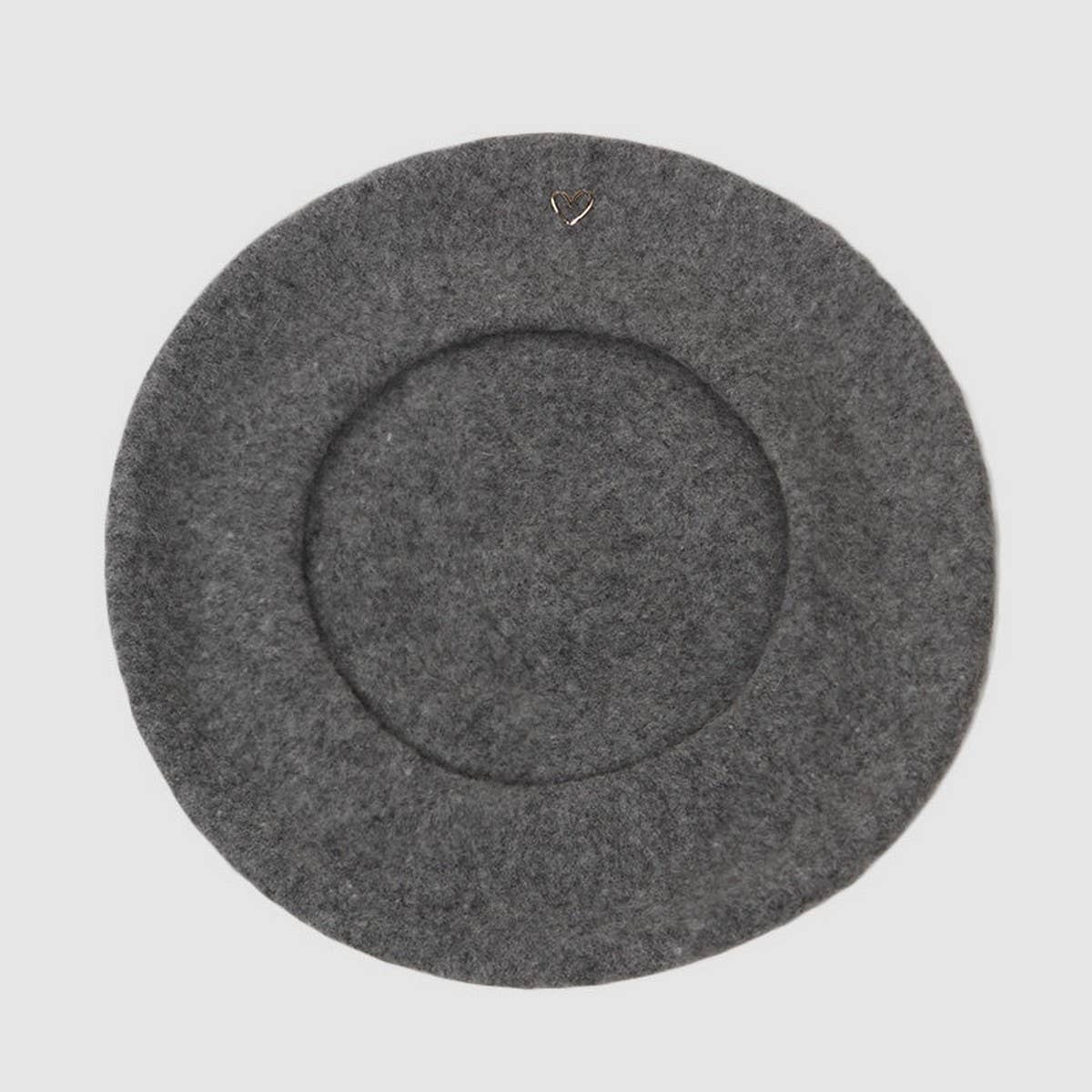 SIMPLE FRENCH HEART BERET FOR WINTER_CWAH1927