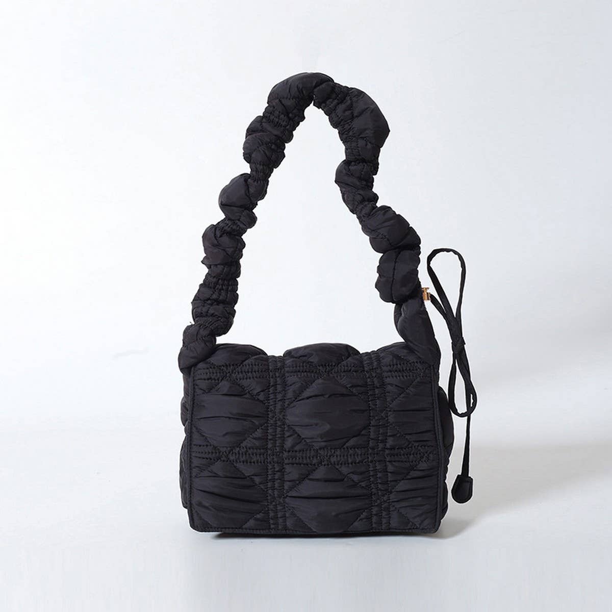 PUFF CLOUD BAG QUILTED FLAP SHOULDER CROSSBODY_CUAB00493