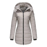 Waterproof Cotton-Padded Jacket With Removable Cap