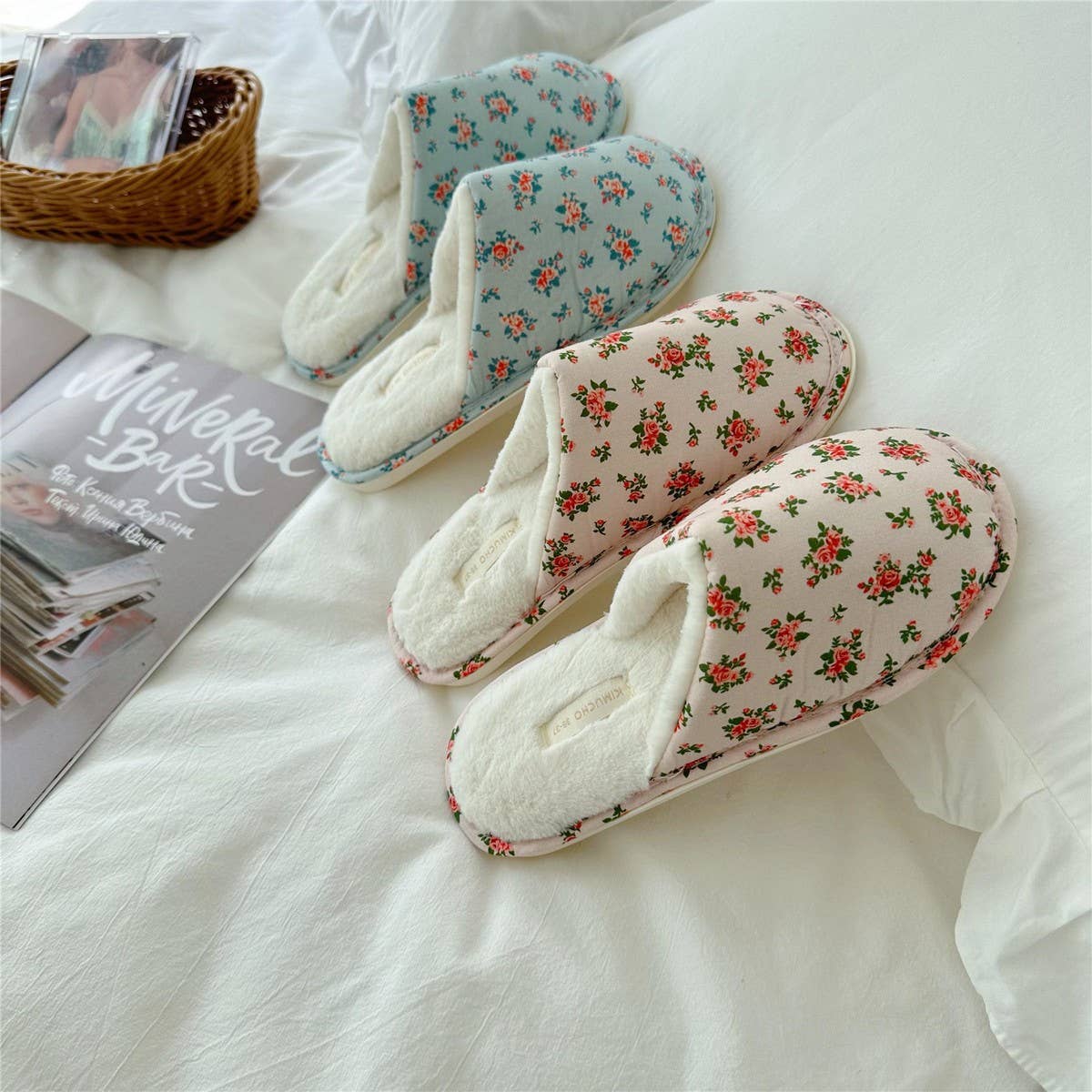 Warm House Shoes Thick-Soled Plush Slippers_Cwmm2991