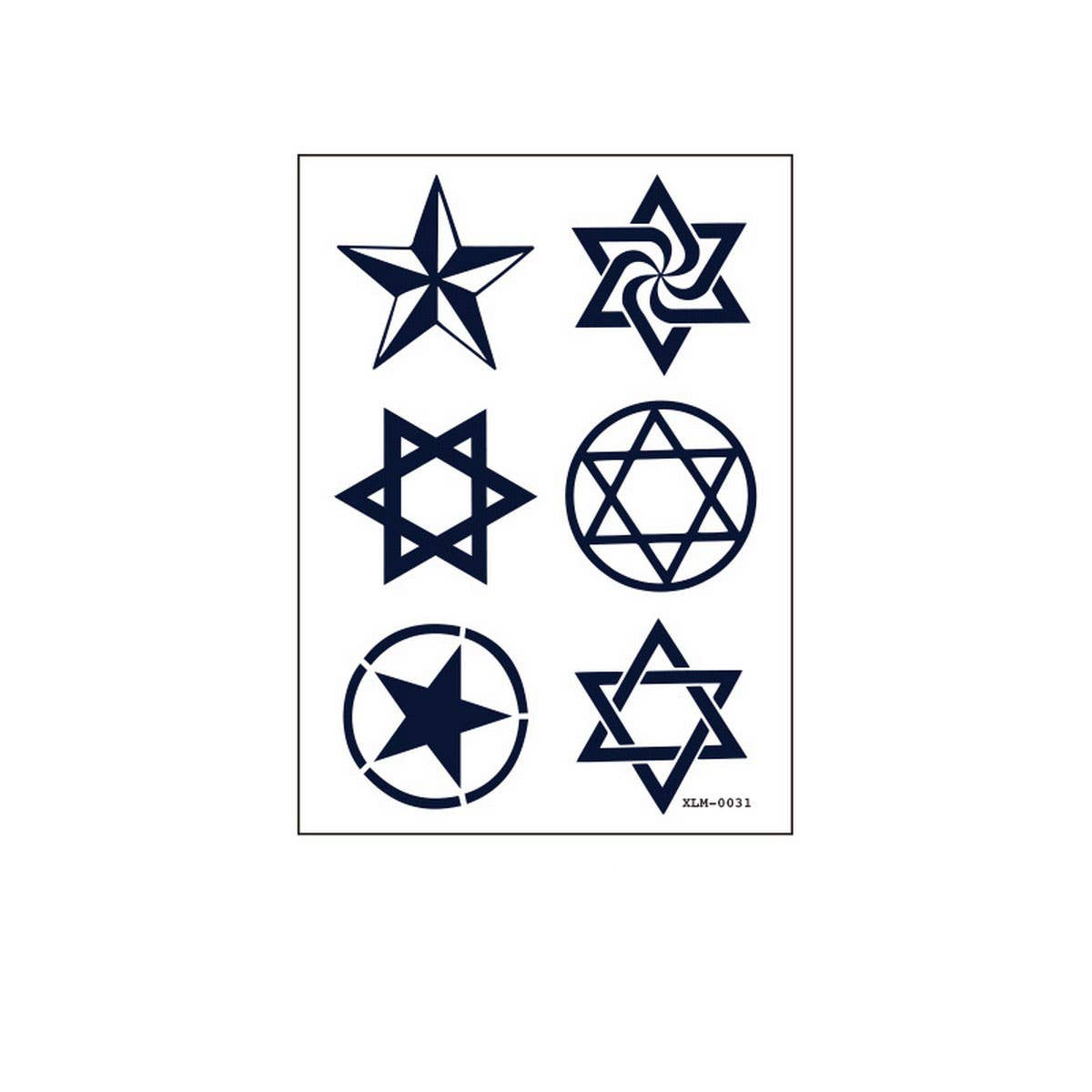 GARDENIA BLUE JUICE TATTOO STICKERS WATERPROOF_CWMM8359