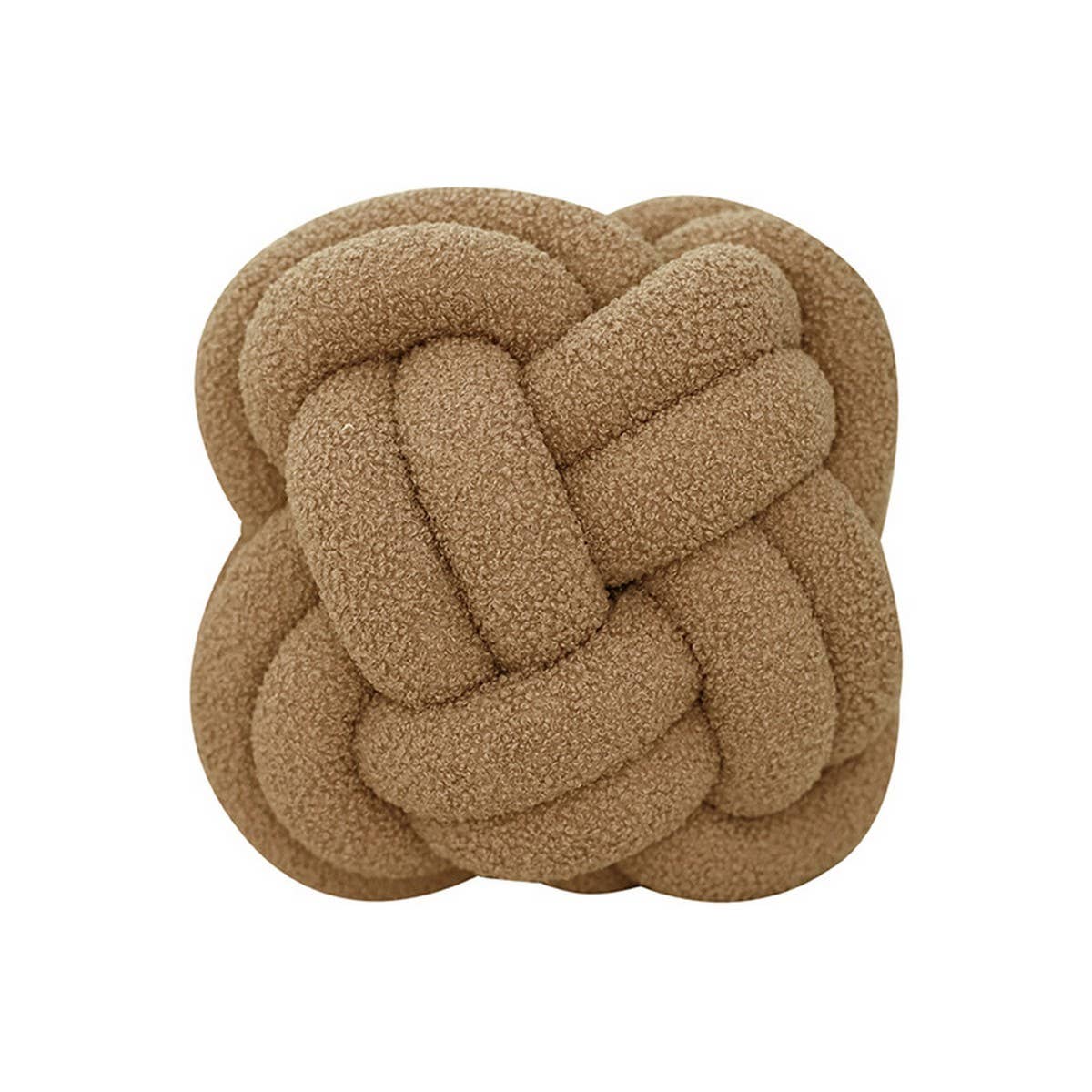 LAMB CASHMERE KNOTTED WOVEN PILLOW CUSHION_CWMM0861