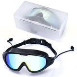 LARGE FRAME SWIM GOGGLES HD ANTI FOG MIRROR LENS_CWASG1047