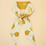 FLORAL LETTER SCARF FOR HAIR OR GIFT_CWASC0066