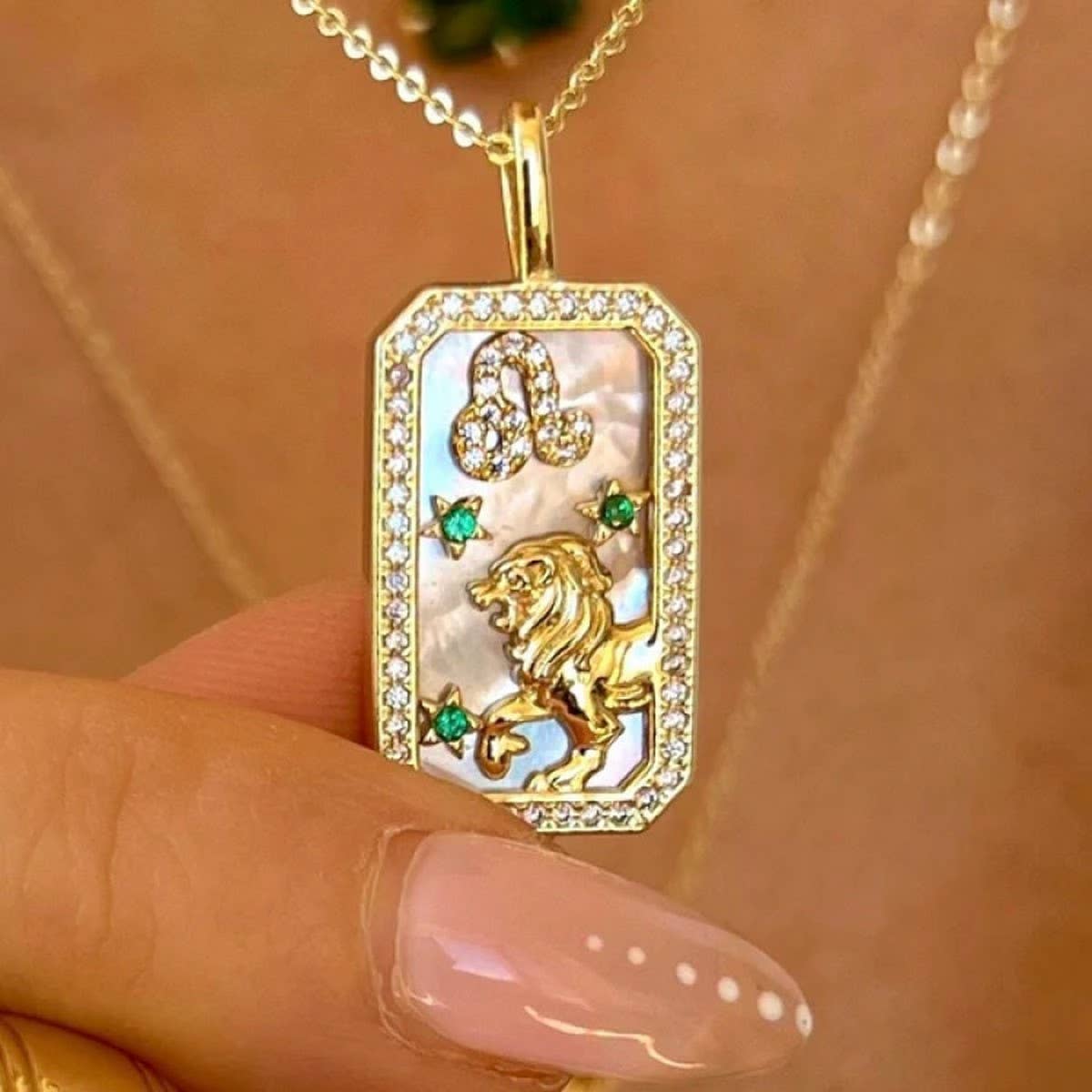 NEW CREATIVE 12 CONSTELLATIONS ZIRCON NECKLACE_CWMM3837