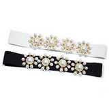 Women'S Pearl-Embellished Elastic Waistband_Cwabe0511