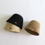 Vertical Striped Childrens Solid Color Bucket Hat_Cwah2864