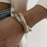 PERSONALIZED METAL SIMPLE RING BRACELET FOR WOMEN_CWMM3092