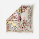 BOHO TREE PRINT SILK SCARF LUXURIOUS NECK WRAP_CWASC0644