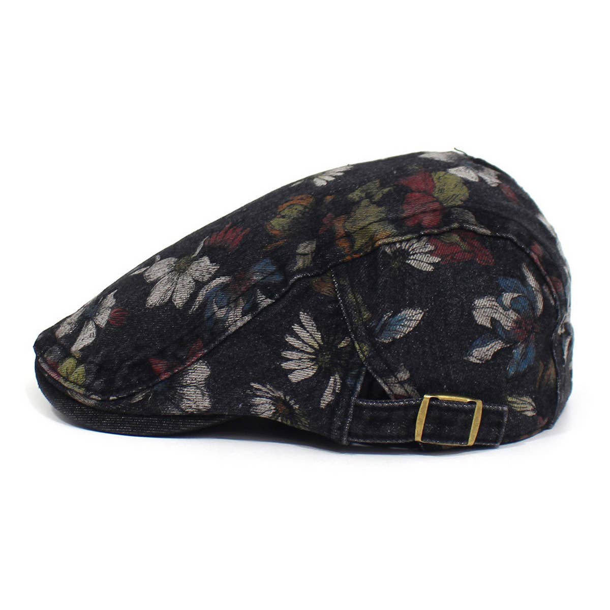 RETRO 2024 NEW PRINTED FLOWER BERET_CWAB2919