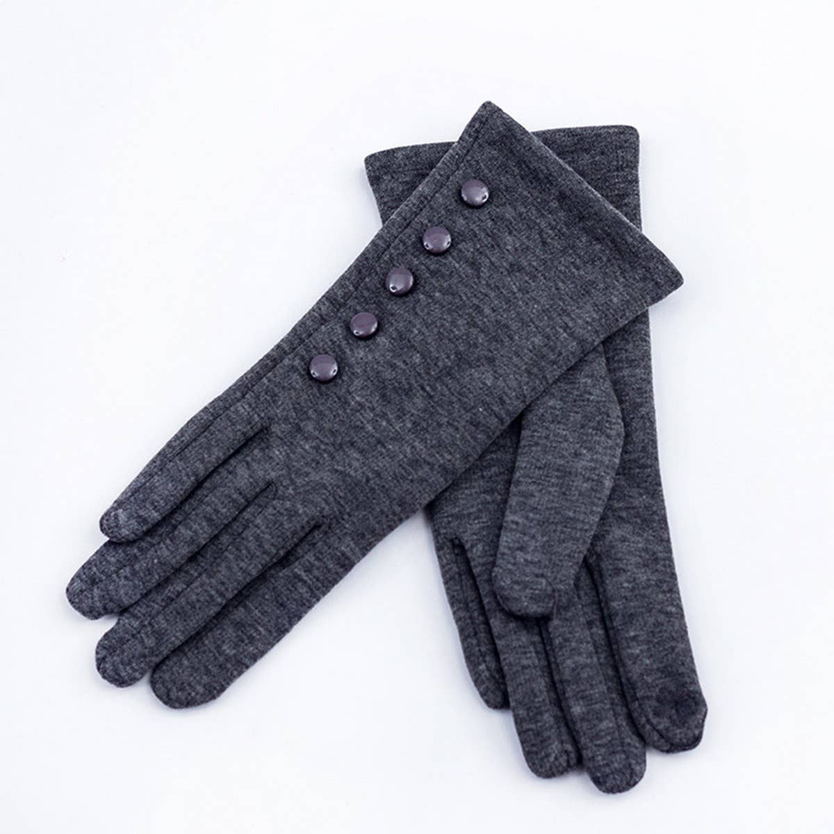 Autumn And Winter Five-Finger Warm Gloves_Cwmm1532